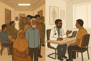 Piles treatment in government hospital vs private clinic in Bangladesh